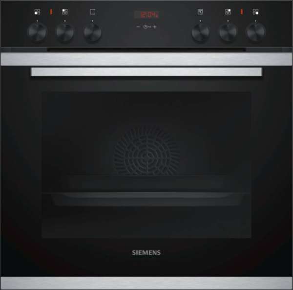 SIEMENS HE213ABR0 Einbauherd EEK: A schwarz, Edelstahl