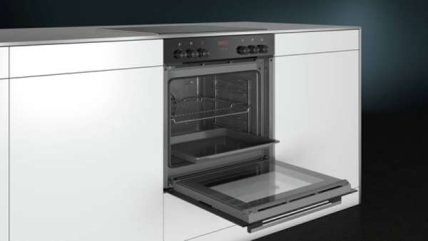 SIEMENS HE213ABR0 Einbauherd EEK: A schwarz, Edelstahl