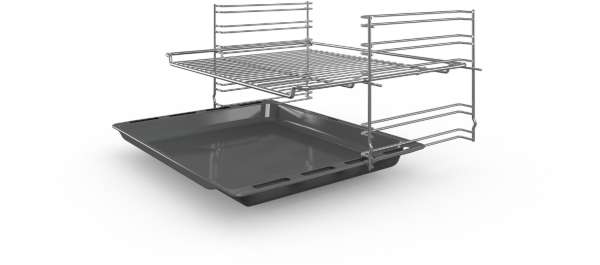 BOSCH HEF113BS1 Serie 2, Einbau-Herd, 60 x 60 cm, Edelstahl