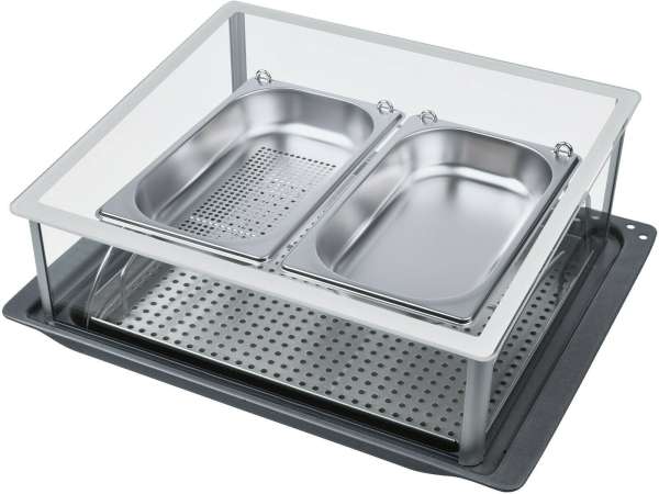 BOSCH HEZ24D300 System-Dampfgarer, Silber