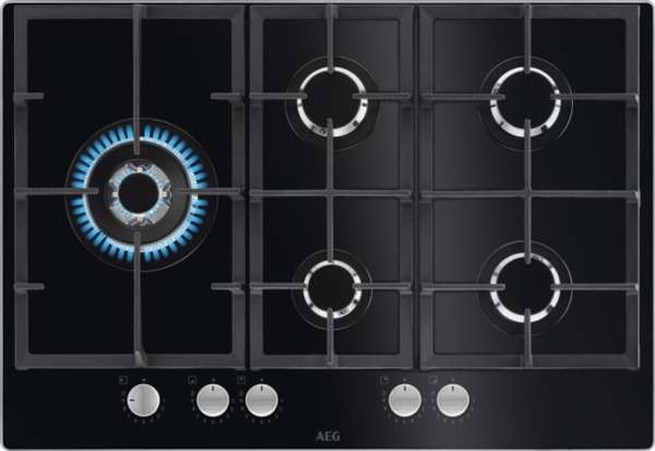 AEG HKB75820NB Gaskochfeld autark 75cm