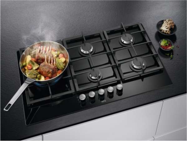 AEG HKB75820NB Gaskochfeld autark 75cm