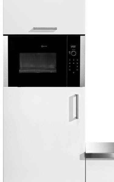 Neff HLAWD53N0 HWB53 Einbau-Mikrowelle schwarz für 60cm breite u.38cm hohe Hochschränke