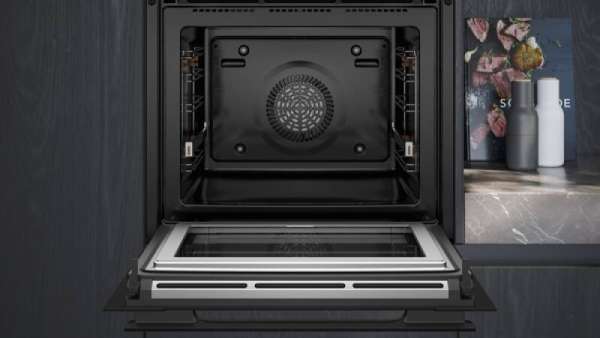 SIEMENS HN978GQB1  studioLine Backofen mit Mikrowellen und Dampffunktion