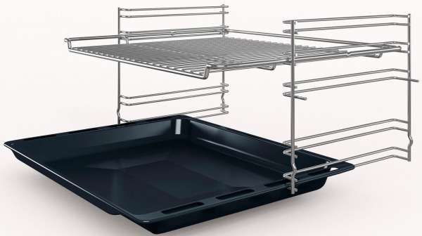 BOSCH HND211LB2 Einbau-Herd-Set Einbau-Herd, Elektro-Kochfeld HEF113BB0 + NKN645GA2E