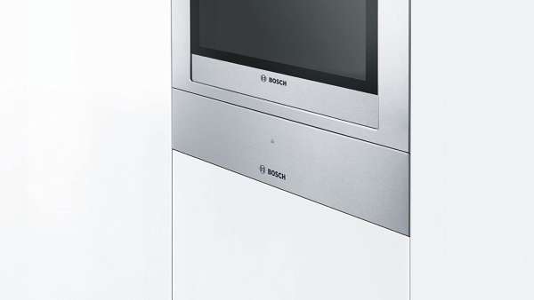Bosch HSC140A51 Geschirrspülerzubehör / Grifflos (push pull) / Teleskop-Vollauszug / edelstahl