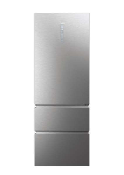 Haier HTW7720ENMP Kühl-/Gefrierkombination edelstahl / E