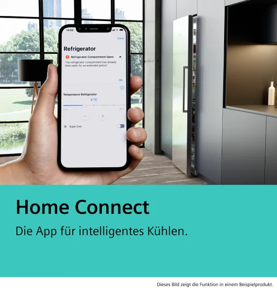 Siemens KB96NNSE0 iQ100 Einbau-Kühl-Gefrier-Kombination mit Gefrierbereich unten 193.5 x 69.1 cm Schleppscharnier