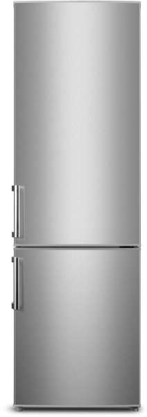 Wolkenstein KGK180E Kühl-Gefrierkombination, 262 L, 71 Liter 4 Stenr Gefrrierfach, 180 cm Inox Design, Wechselbarer Türanschlag