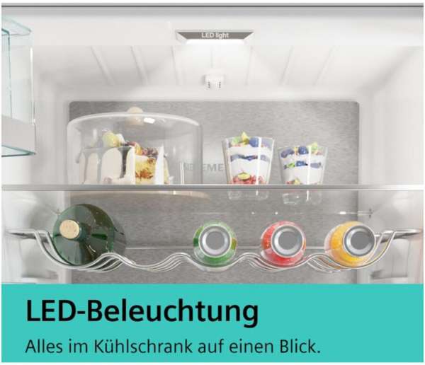 Siemns KI21R2FE1 iQ100 Einbau-Kühlschrank 87.4 x 54.1 cm Flachscharnier