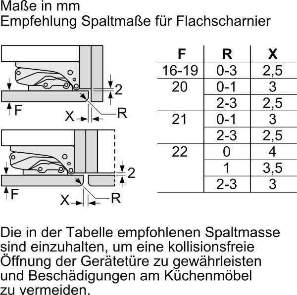 NEFF KI6863FE0 Einbaukühlgefrierkombination N 70 177,2 cm hoch, 55,8 cm breit