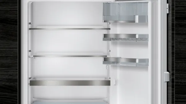 Siemens KI77SADE0 iQ500, Einbau-Kühl-Gefrier-Kombination mit Gefrierbereich unten, 157.8 x 55.8 cm, Flachscharnier mit Softeinzug