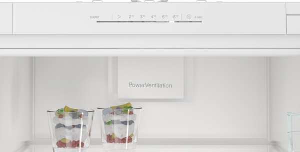 Siemens KI81RSNE0 iQ100 Einbau-Kühlschrank 177.2 x 54.1 cm Schleppscharnier