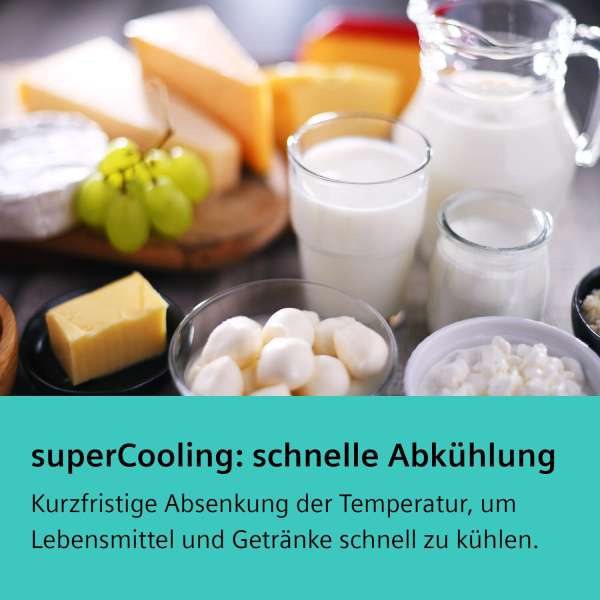 Siemens KI81RSNE0 iQ100 Einbau-Kühlschrank 177.2 x 54.1 cm Schleppscharnier
