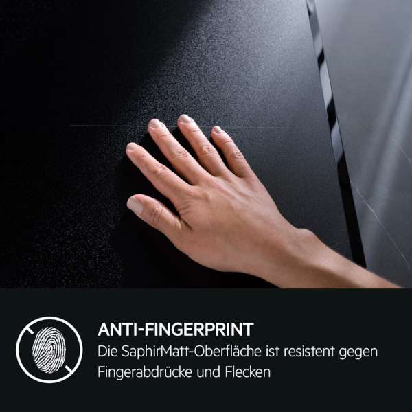 AEG KIB6845IS Flex, SaphirMatt®, Induktionskochfeld, Hob²Hood, 80 cm