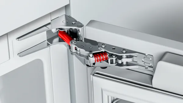 BOSCH KIF84SDE0 Serie 8, Einbau-Kühl-Gefrier-Kombination mit Gefrierbereich unten, 177.2 x 55.8 cm, Flachscharnier mit Softeinzug