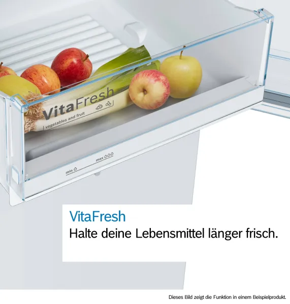 BOSCH KIS86HDD0 Serie 6, Einbau-Kühl-Gefrier-Kombination mit Gefrierbereich unten, 177.2 x 55.8 cm, Flachscharnier mit Softeinzug