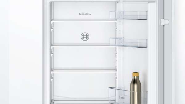 BOSCH KIV86NSE0 Serie 2 Einbau-Kühl-Gefrier-Kombination mit Gefrierbereich unten 177.2 x 54.1 cm Schleppscharnier