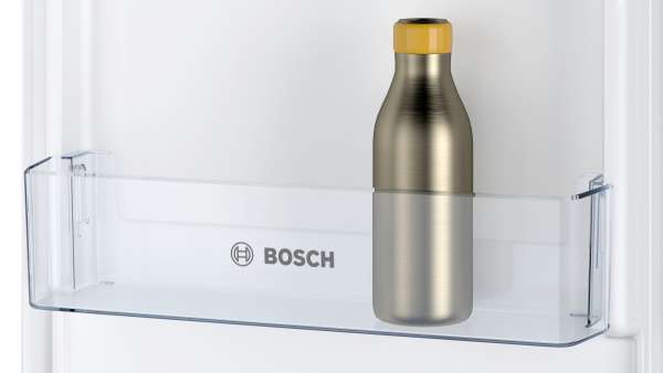 BOSCH KIV86NSE0 Serie 2 Einbau-Kühl-Gefrier-Kombination mit Gefrierbereich unten 177.2 x 54.1 cm Schleppscharnier