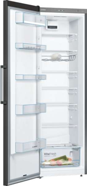 BOSCH KSV36VXEP Serie 4 Freistehender Kühlschrank 186 x 60 cm Edelstahl schwarz