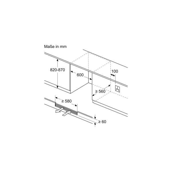 NEFF KU9213HG0 Unterbau-Weinkühlschrank Glastür, 82 cm