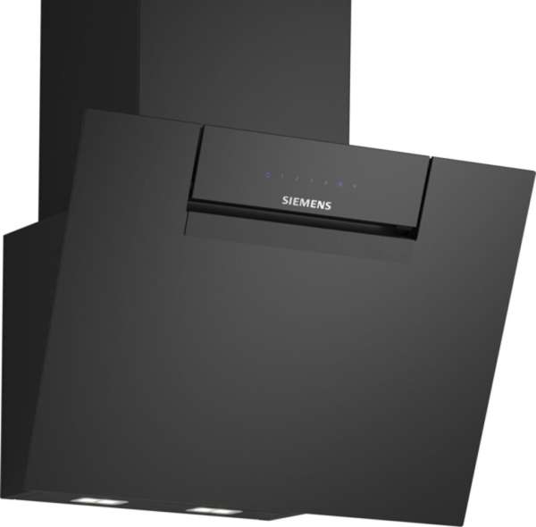 Siemens LC67KFN60 iQ300, Wandesse, 60 cm, Klarglas schwarz bedruckt, Schwarz