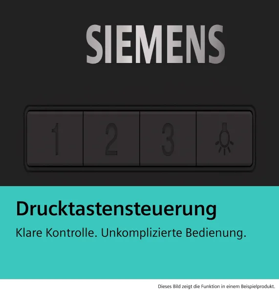 Siemens LC95BCC30 iQ300, Wandesse, 90 cm, Metall-Optik