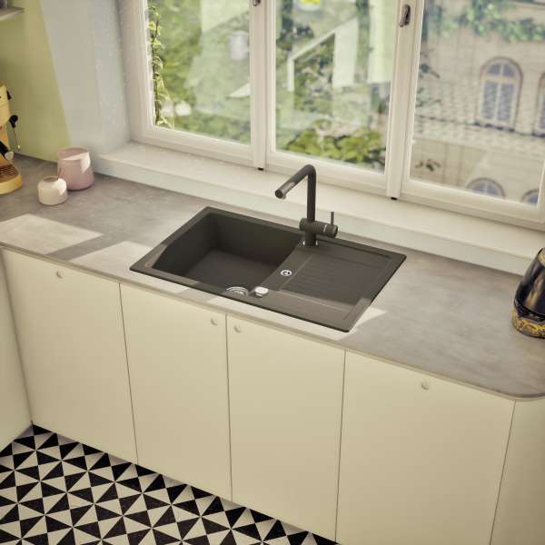 SCHOCK LIMD100SAGON Lima D-100S Onyx mit Excenterbedienung B 780 x T 500 mm