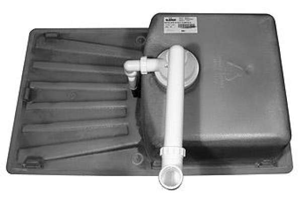 BLANCO 511697 NOVA 5S Alumetallic ohne Ablauffernbedienung 50 cm Untermaß