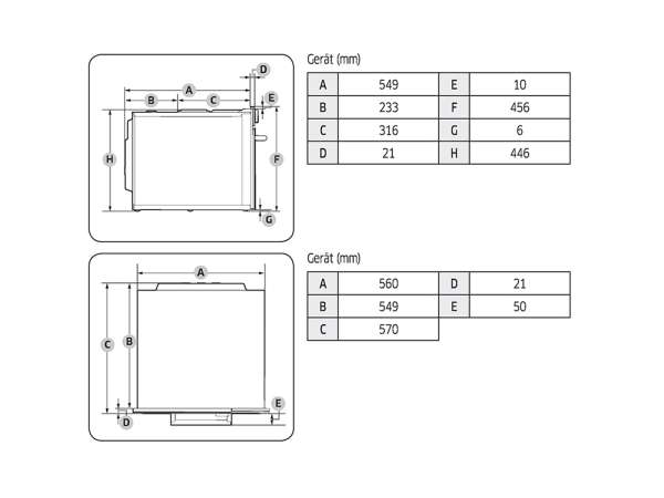 Samsung NQ50T9939BD/EG Infinite Line Kompakt-Dampfbackofen Graphitgrau matt