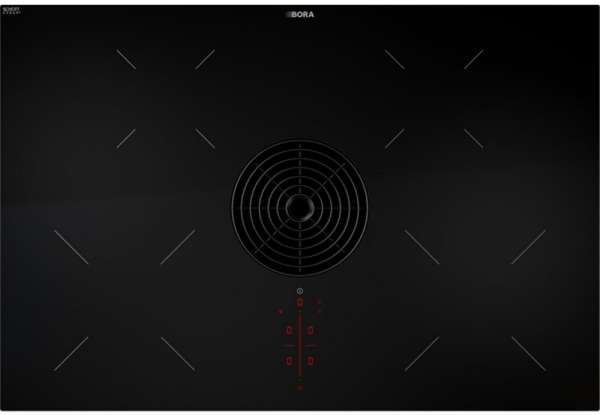 BORA PURA Pure mit integriertem Kochfeldabzug - Abluft