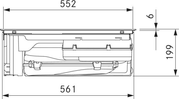 BORA PURSU S Pure mit integriertem Kochfeldabzug - Umluft