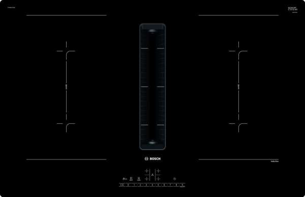 BOSCH PVQ811F15E Serie | 6 Kochfeld mit Dunstabzug (Induktion), 80 cm