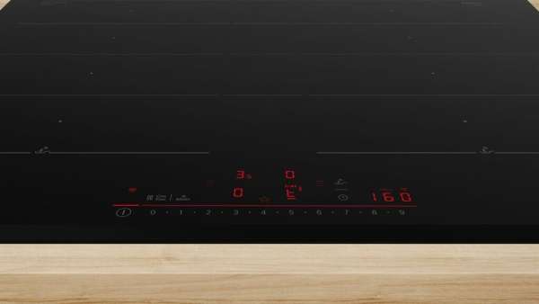 BOSCH PXY63KHC1E Serie 6 Induktionskochfeld 60 cm Schwarz, Rahmenlos aufliegend