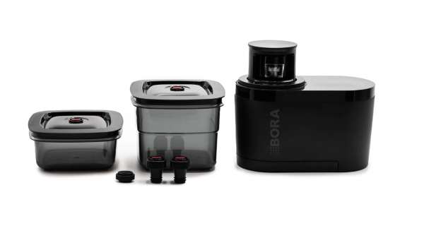 BORA QVACAB QVac Einbau-Vakuumierset All Black