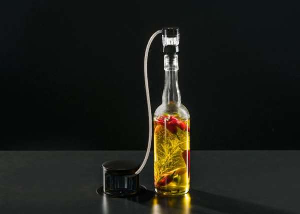 BORA QVACAB QVac Einbau-Vakuumierset All Black