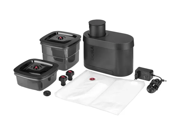 BORA QVACABM QVac Move All Black, Stand-Vakuumierset,