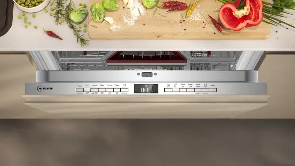 NEFF S275EBX15E N 50 Geschirrspüler vollintegrierbar 60 cm XXL, VarioScharnier für besondere Einbausituationen