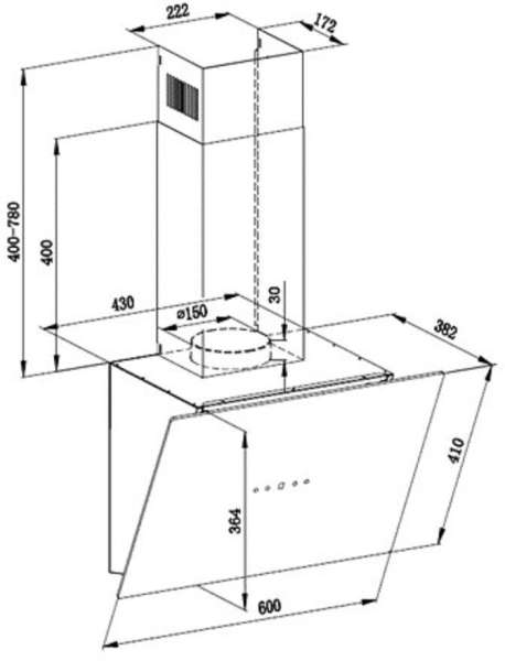 PKM S33-60A+BTH Einbaubreite 60 cm, Energieeffizienzklasse A+, Schwarzes Glas
