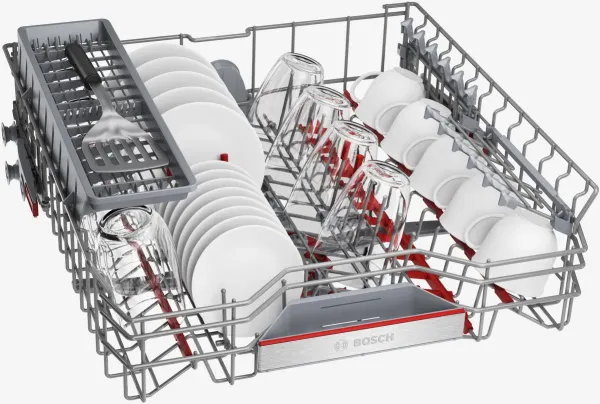 BOSCH SBV6ZB803E Serie 6, Vollintegrierter Geschirrspüler, 60 cm, XXL