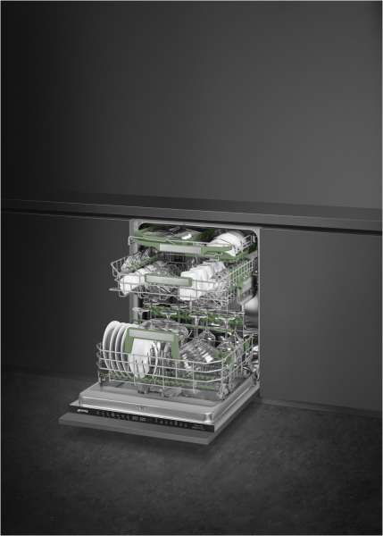 Smeg STL324AQLLDE Vollintegrierbarer 60 cm Geschirrspüler