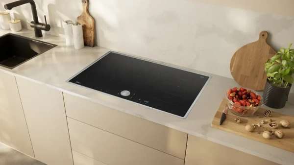 NEFF T68STV4L0 N 90 Induktionskochfeld 80 cm Schwarz, Mit Rahmen aufliegend
