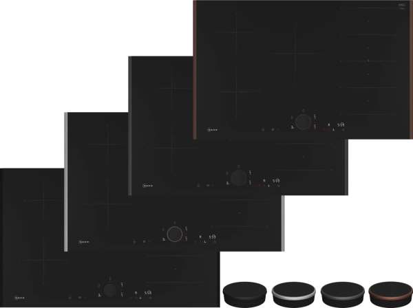 NEFF T68YYV4C0 N 90, INduktIoNskochfeld, 80 cm, flex desIgN
