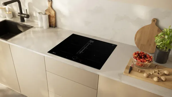 NEFF V56FHQ4L0 N 70 Induktionskochfeld mit Dunstabzug 60 cm Rahmenlos aufliegend