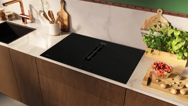 NEFF V58PHQ4C0 N 70 Induktionskochfeld mit Dunstabzug 80 cm flächenbündig (integriert)