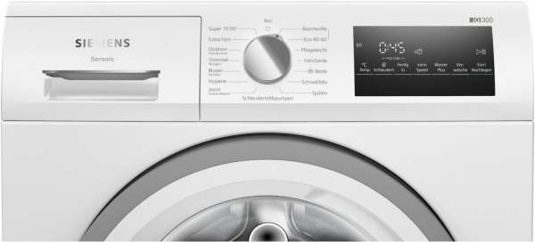 Siemens WM14NK93 iQ300 Waschmaschine, Frontlader 8 kg 1400 U/min.