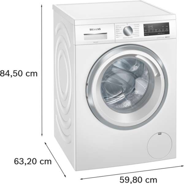 Siemens WU14UT92 iQ500 Waschmaschine, unterbaufähig - Frontlader 9 kg 1400 U/min.