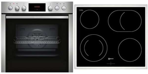 NEFF XE3 Herd-Set (E1CCC0AN0 Herd + M13R42N2 Elektro-Kochfeld 60 cm)