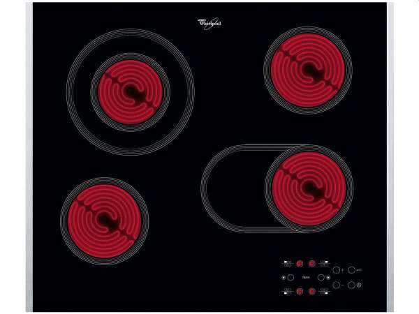 Whirlpool AKT 8210 LX Glaskeramik-Kochfeld mit Touch-Control