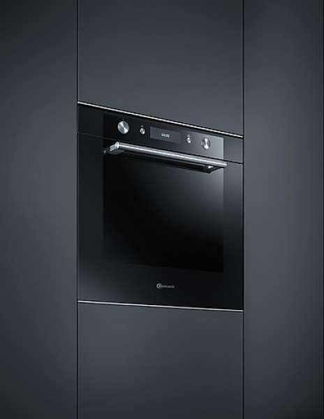 Bauknecht BLVMS 8100 SW Komfort Bauknecht Einbau-Backofen mit Display  EEK: A+